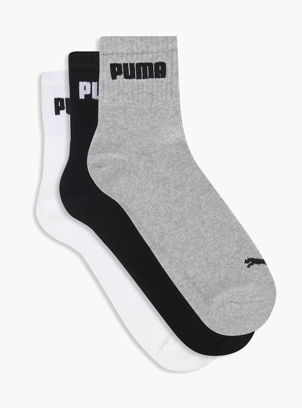 PUMA Printed Crew Length Socks - Pack of 3