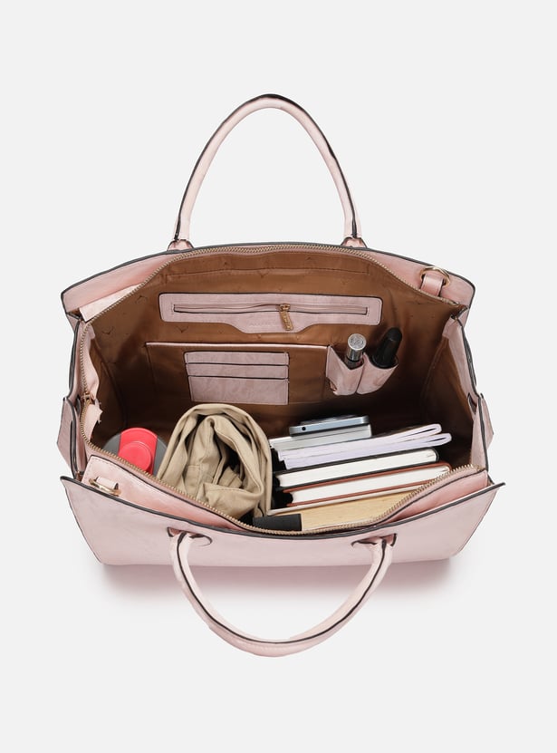 ALLEN SOLLY Solid Laptop Bag