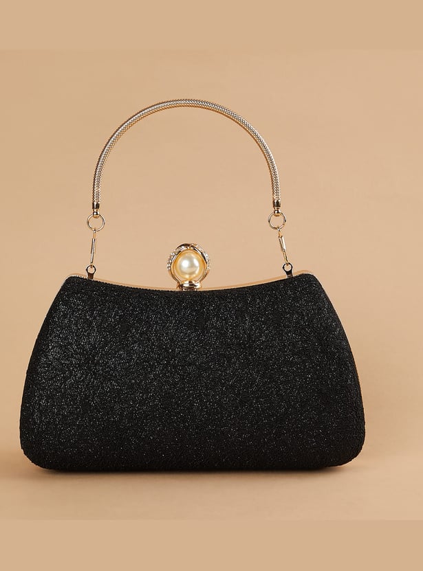 CODE Textured Box Clutch
