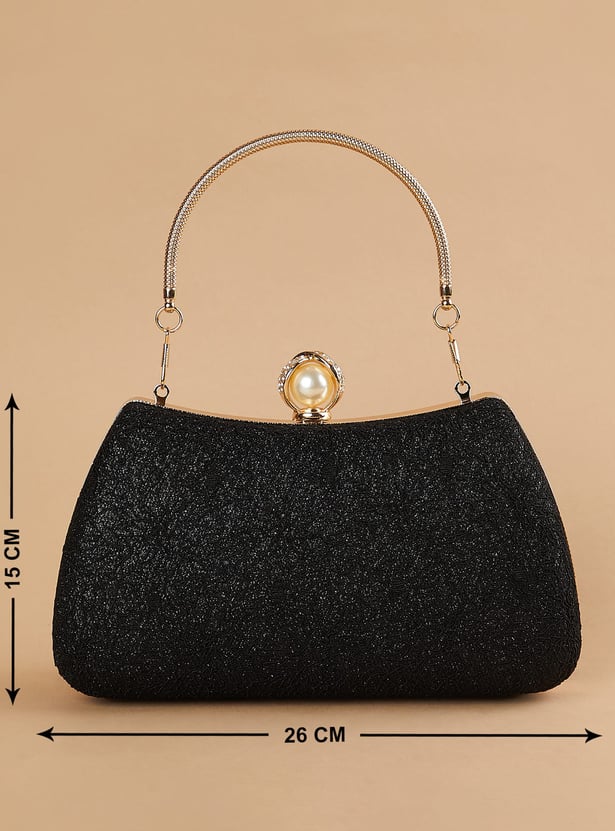 CODE Textured Box Clutch