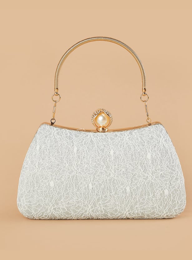 CODE Textured Box Clutch