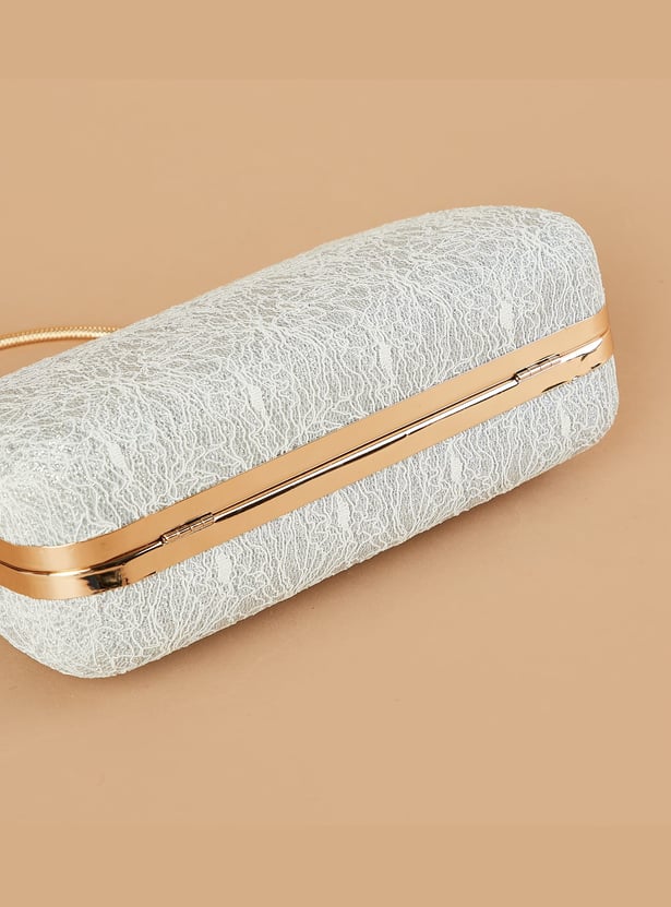 CODE Textured Box Clutch