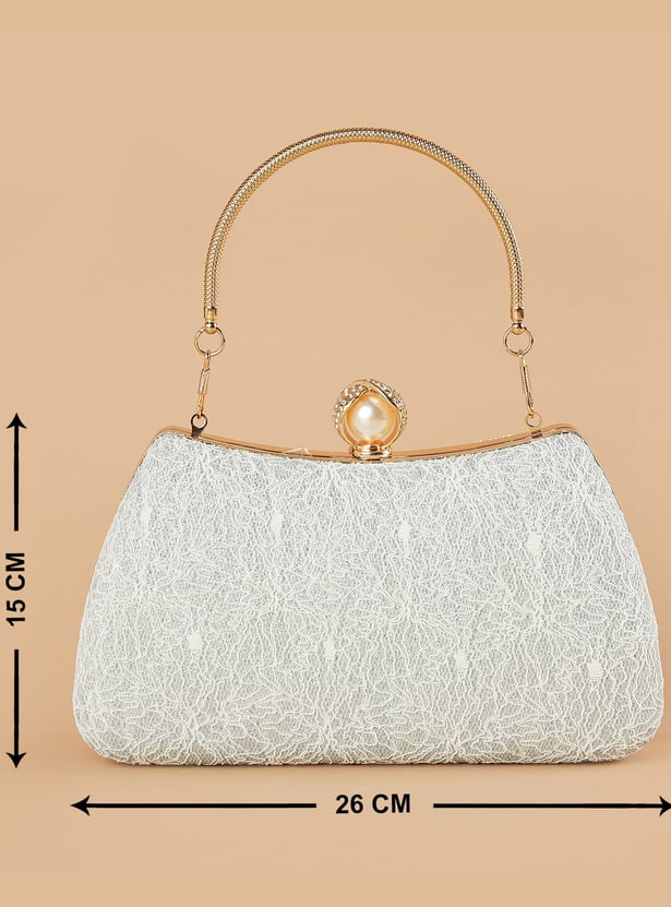 CODE Textured Box Clutch