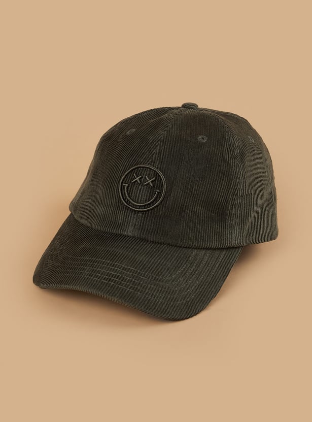 SW SMILEY Corduroy Baseball Cap