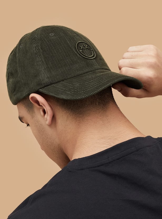 SW SMILEY Corduroy Baseball Cap