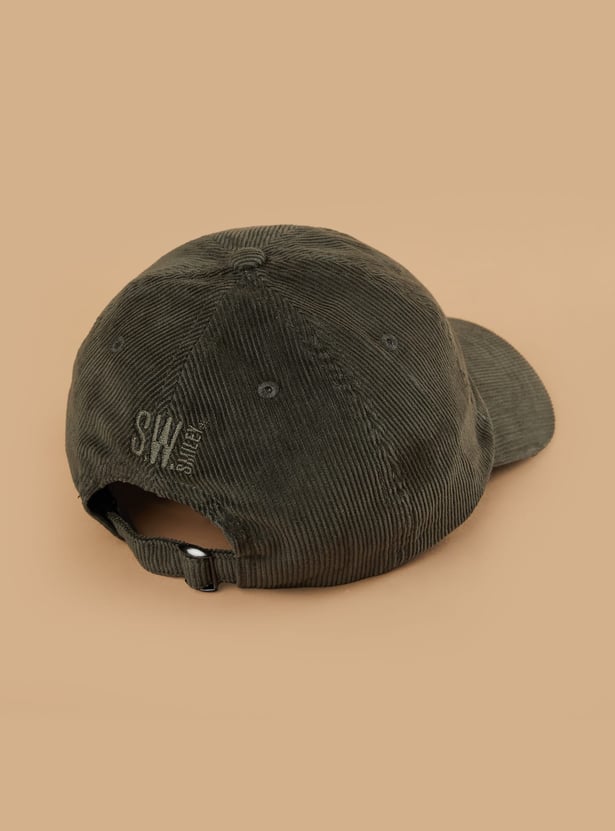 SW SMILEY Corduroy Baseball Cap