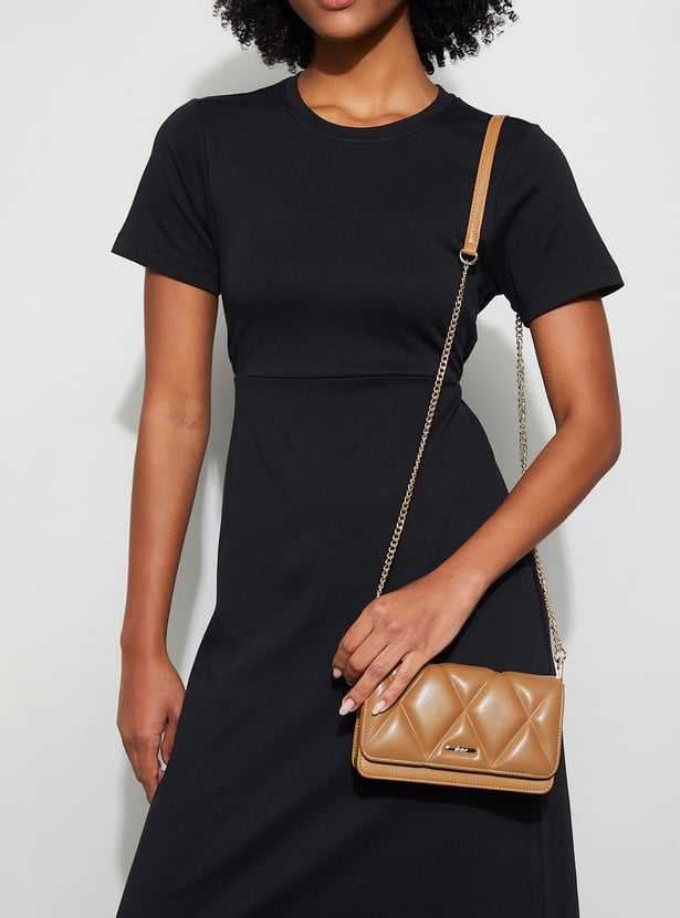 GINGER Quilted Sling Bag