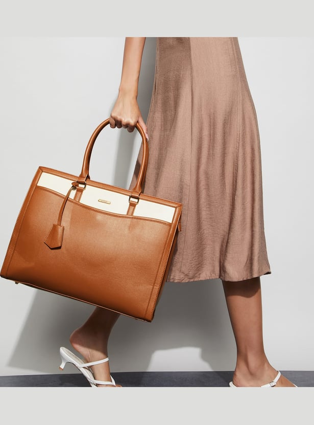 CODE Colourblock Laptop Bag