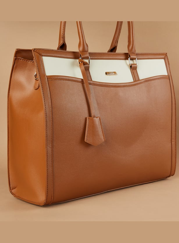 CODE Colourblock Laptop Bag