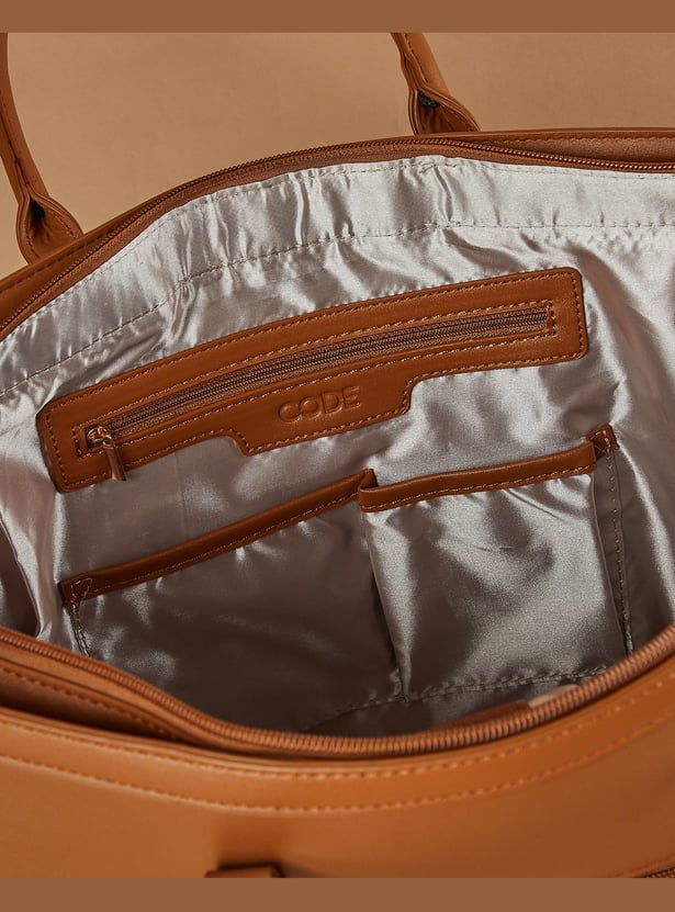 CODE Colourblock Laptop Bag