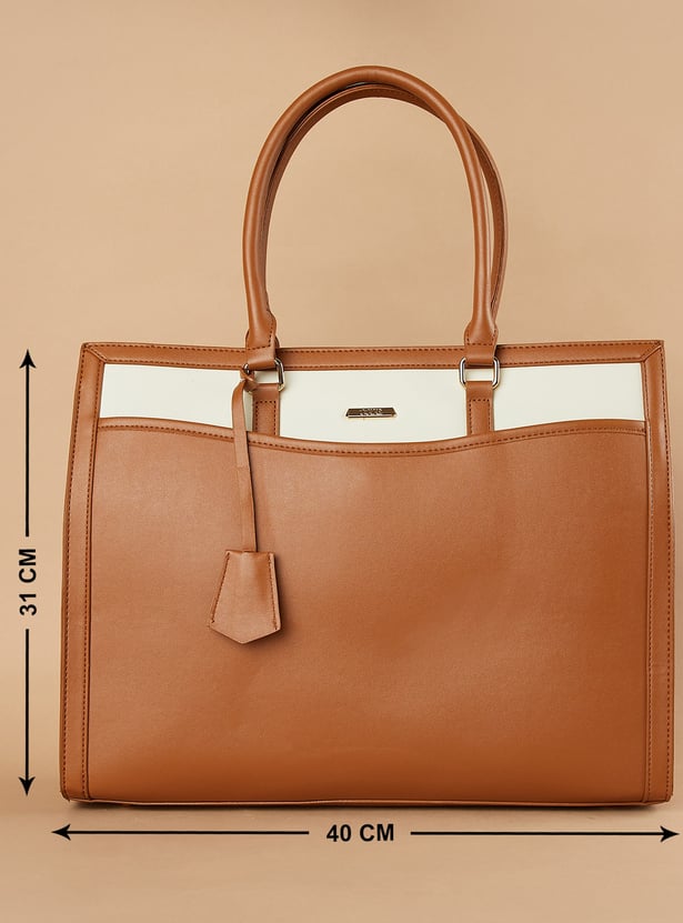 CODE Colourblock Laptop Bag