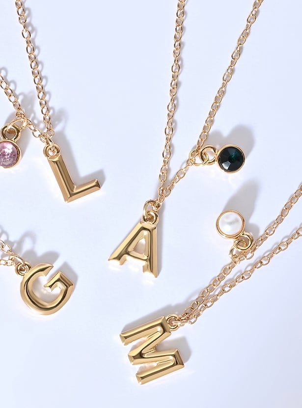 TONIQ Initial Necklace
