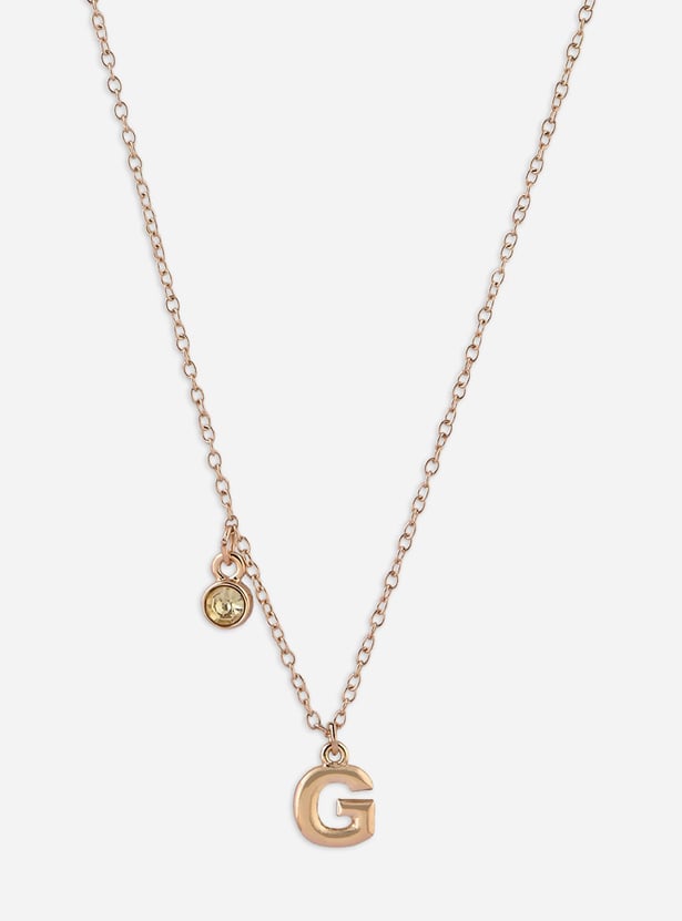 TONIQ Initial Pendant Necklace