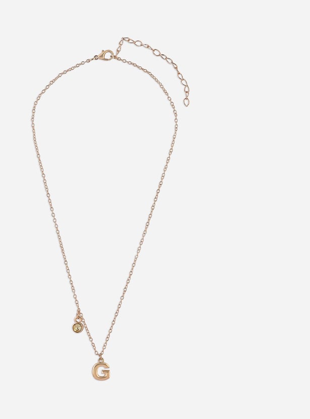 TONIQ Initial Pendant Necklace
