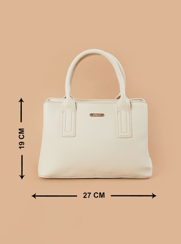 GINGER Textured Handheld Bag