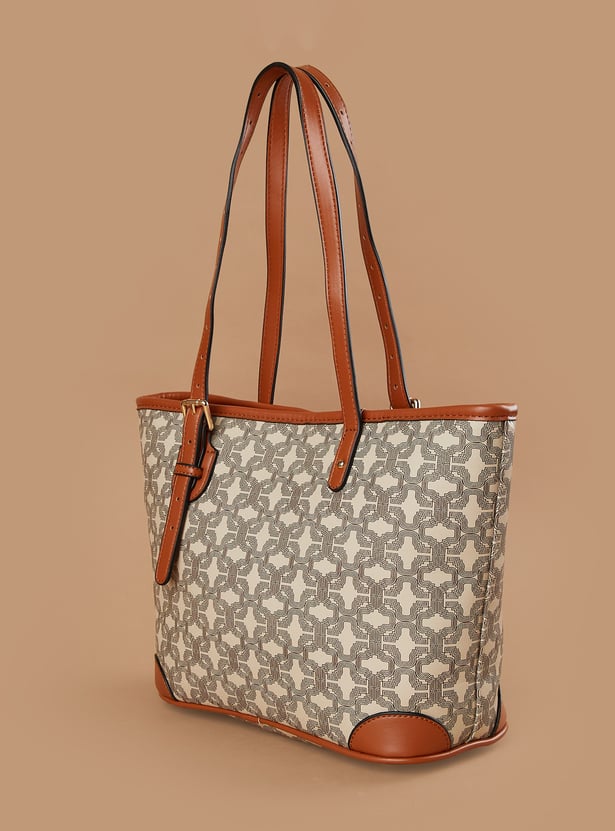 CODE Printed Shoulder Bag