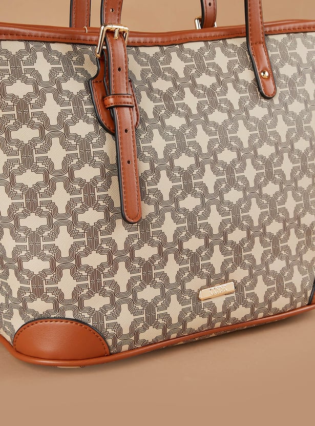 CODE Printed Shoulder Bag