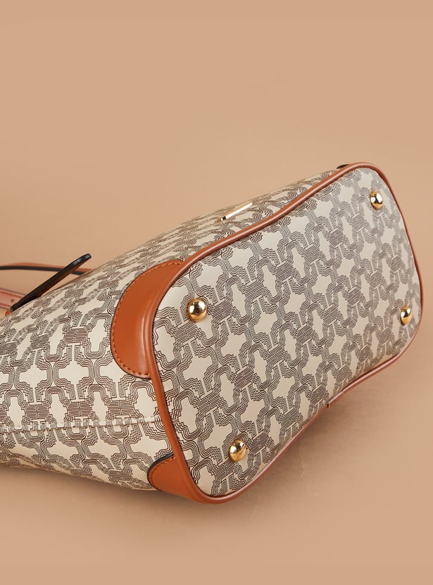 CODE Printed Shoulder Bag