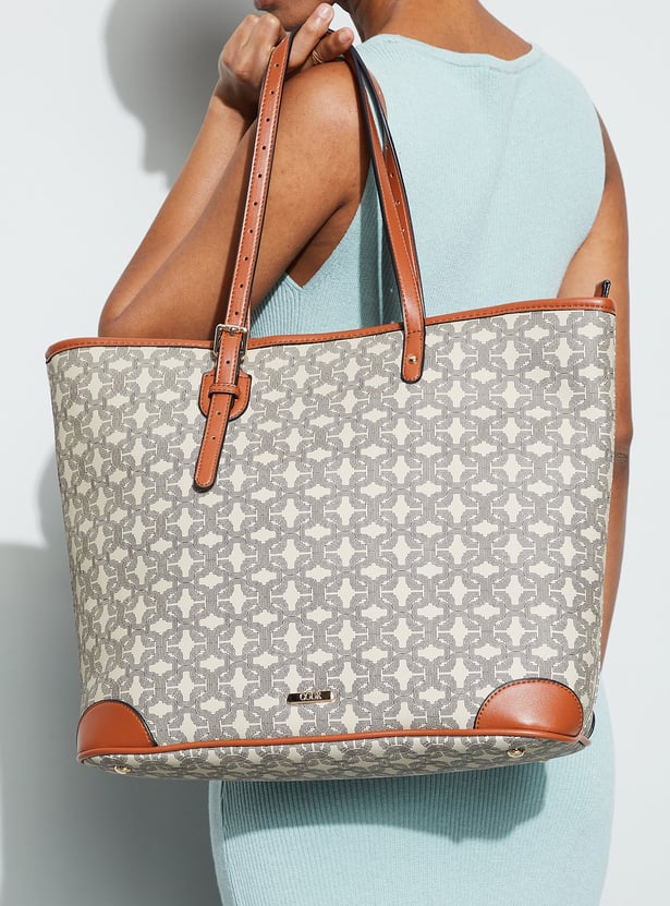 CODE Printed Shoulder Bag