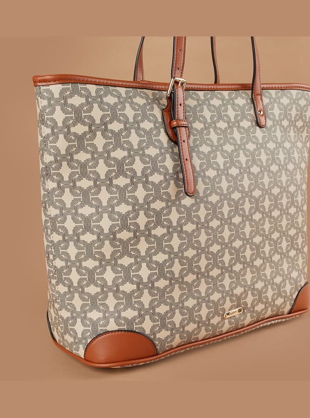 CODE Printed Shoulder Bag