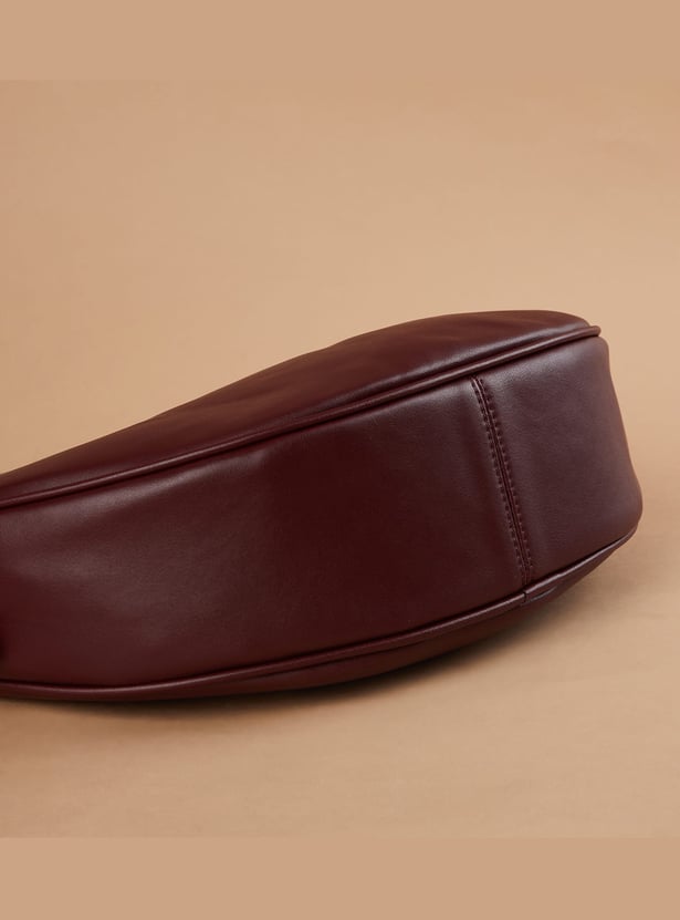GINGER Solid Hobo Bag