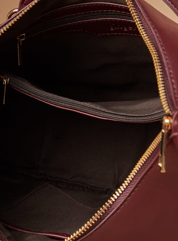 GINGER Solid Hobo Bag