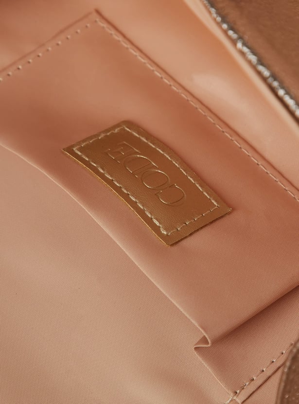 CODE Embellished Envelope Clutch