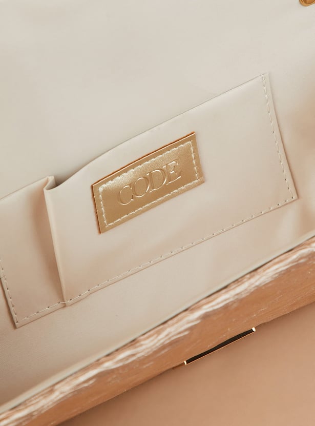 CODE Textured Clutch