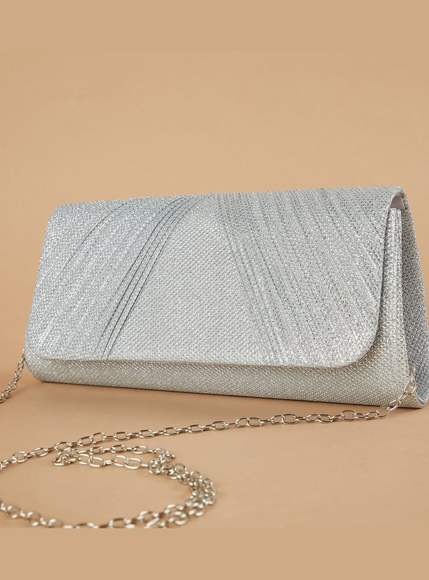 CODE Textured Envelope Clutch