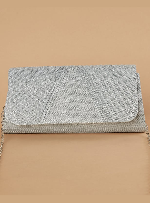 CODE Textured Envelope Clutch