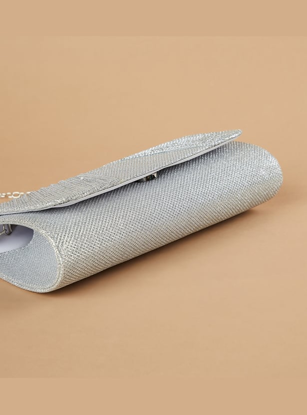 CODE Textured Envelope Clutch