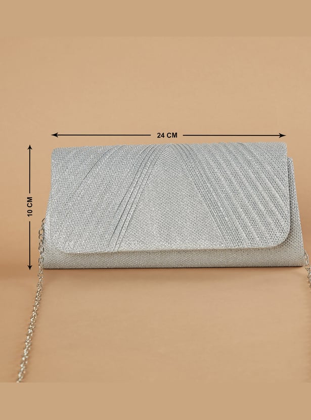 CODE Textured Envelope Clutch