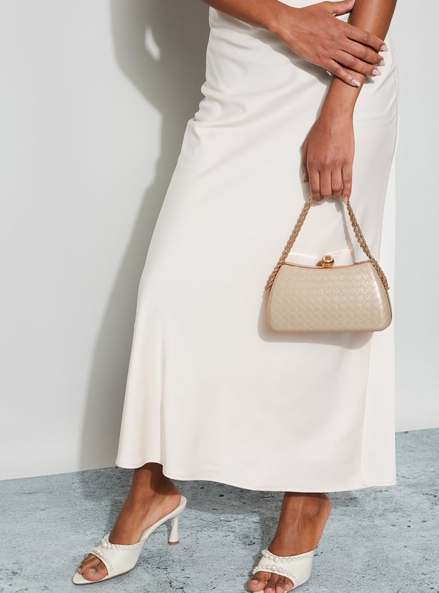 CODE Textured Box Clutch