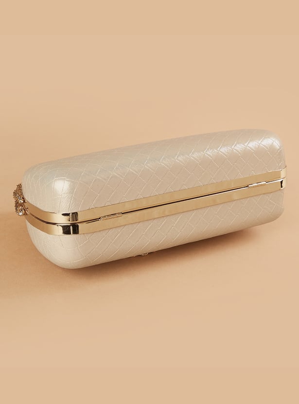 CODE Textured Box Clutch