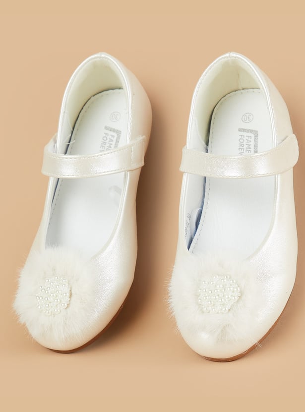 FAME FOREVER Embellished Ballerinas