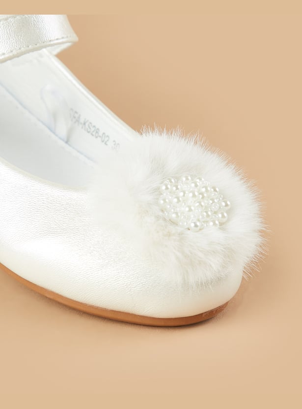 FAME FOREVER Embellished Ballerinas