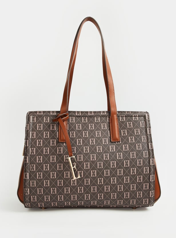 ELLE Printed Shoulder Bag