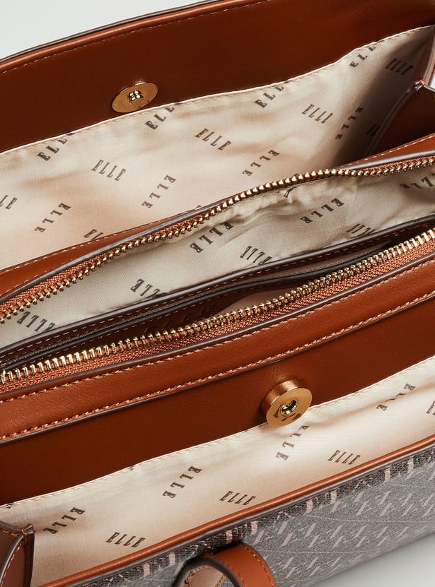 ELLE Printed Shoulder Bag