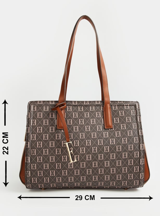 ELLE Printed Shoulder Bag