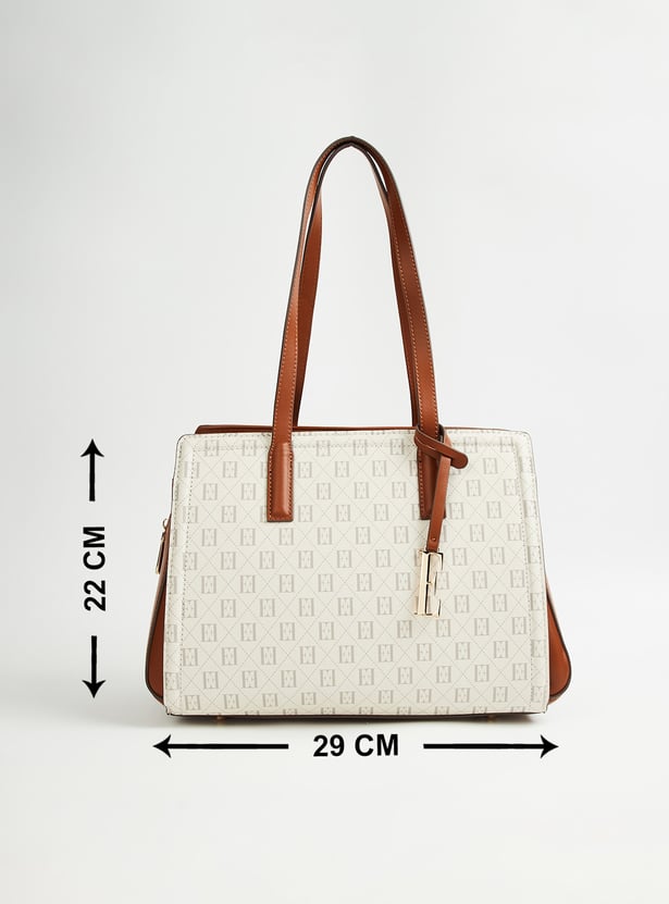 ELLE Printed Shoulder Bag