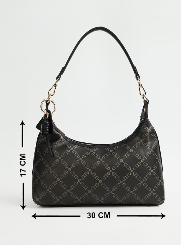 ELLE Printed Hobo Bag