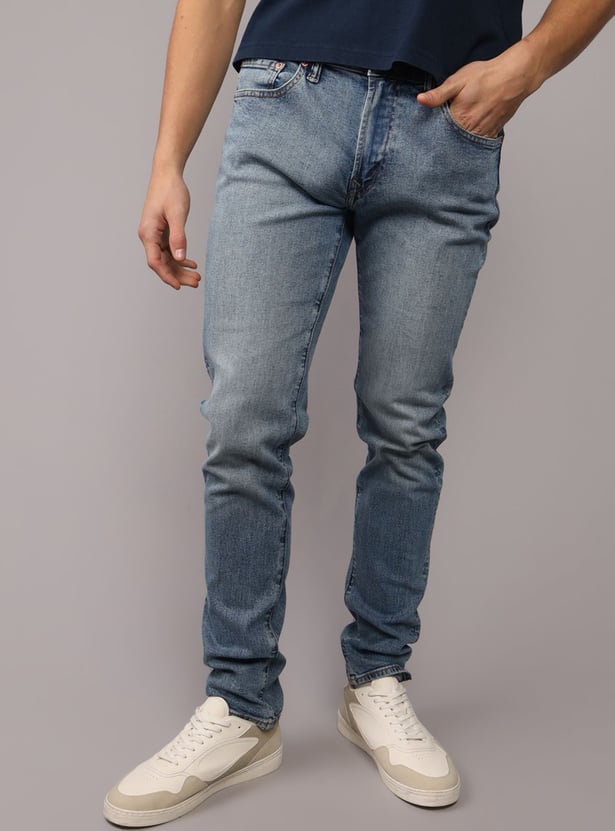 AMERICAN EAGLE Washed Slim Straight Jeans