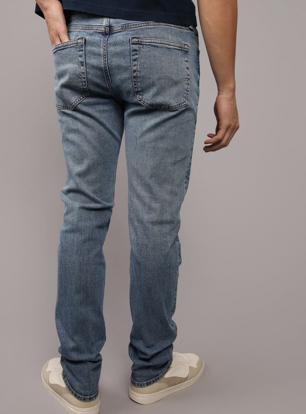 AMERICAN EAGLE Washed Slim Straight Jeans