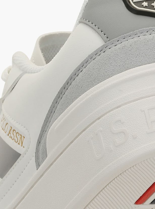 US POLO ASSN Colourblock Lace-Ups Shoes