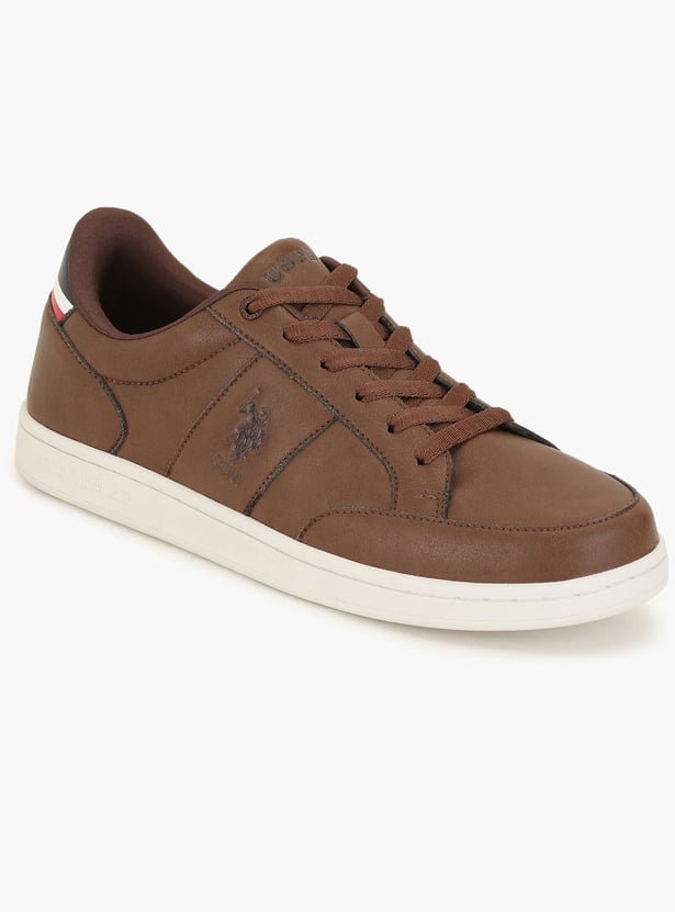US POLO ASSN Solid Lace-Ups Shoes