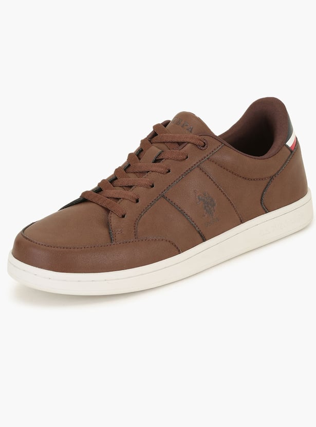 US POLO ASSN Solid Lace-Ups Shoes