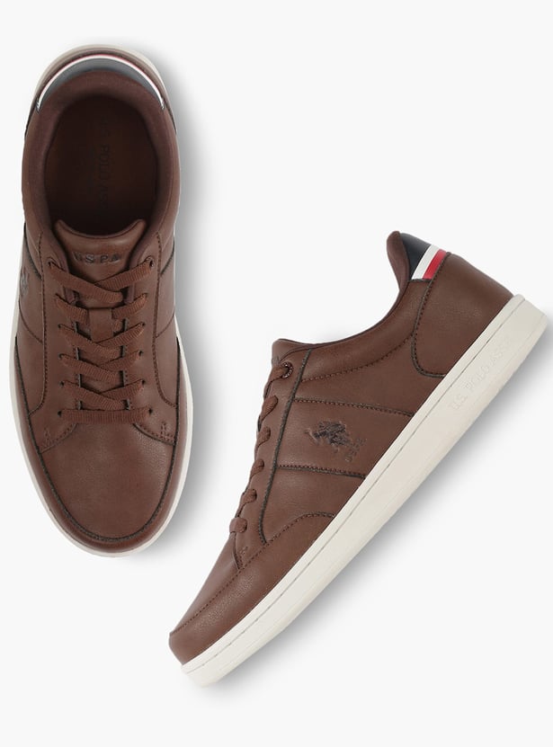 US POLO ASSN Solid Lace-Ups Shoes
