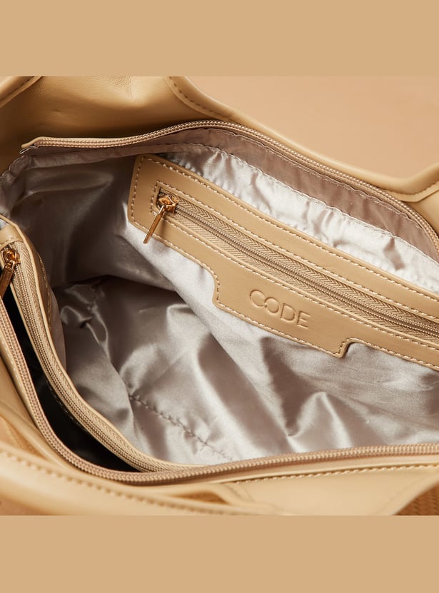 CODE Textured Handheld Bag