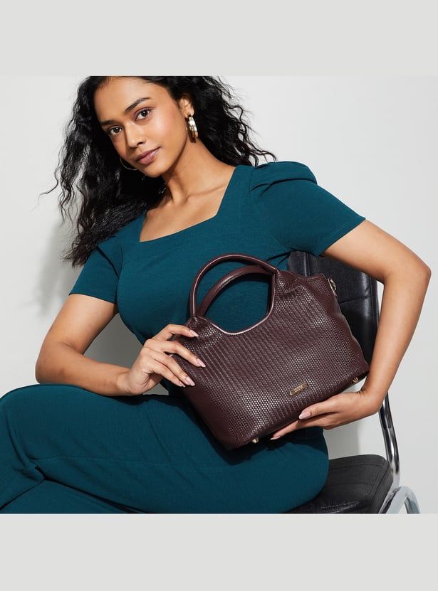 CODE Textured Handheld Bag