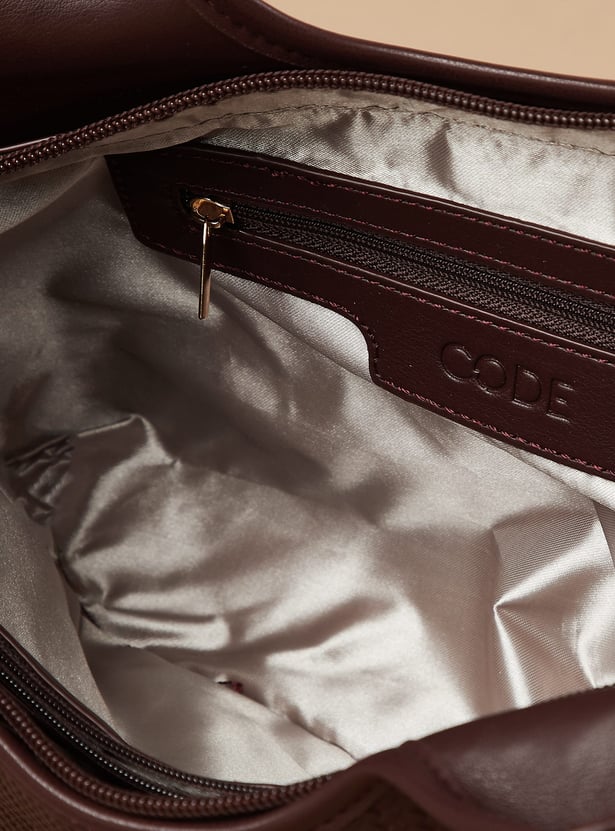 CODE Textured Handheld Bag